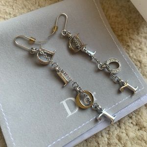 Christian Doir dangling earrings